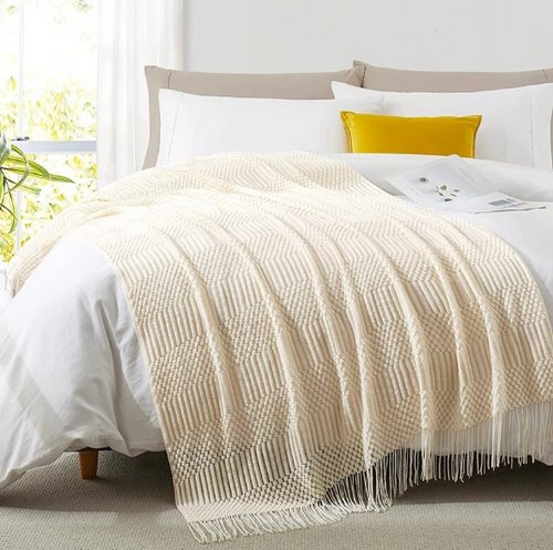 Knitted throws