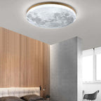 Modern Moon LED Ceiling Light Fixture for Bedroom