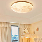 Modern Moon LED Ceiling Light Fixture for Bedroom