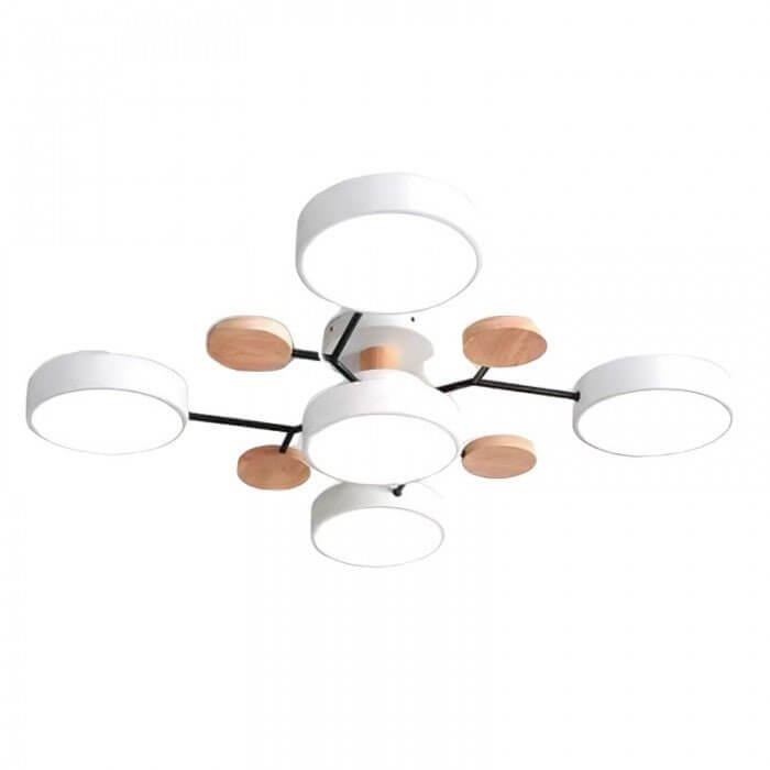 Modern LED Ceiling Light with Branch Design for Living Room