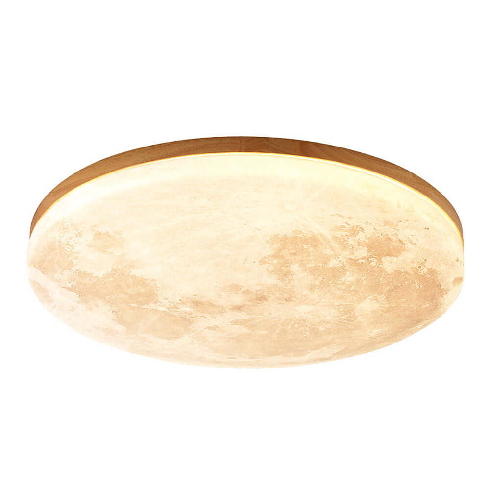 Modern Moon LED Ceiling Light Fixture for Bedroom