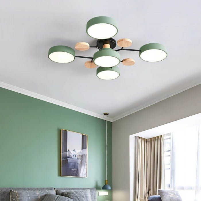 Modern LED Ceiling Light with Branch Design for Living Room