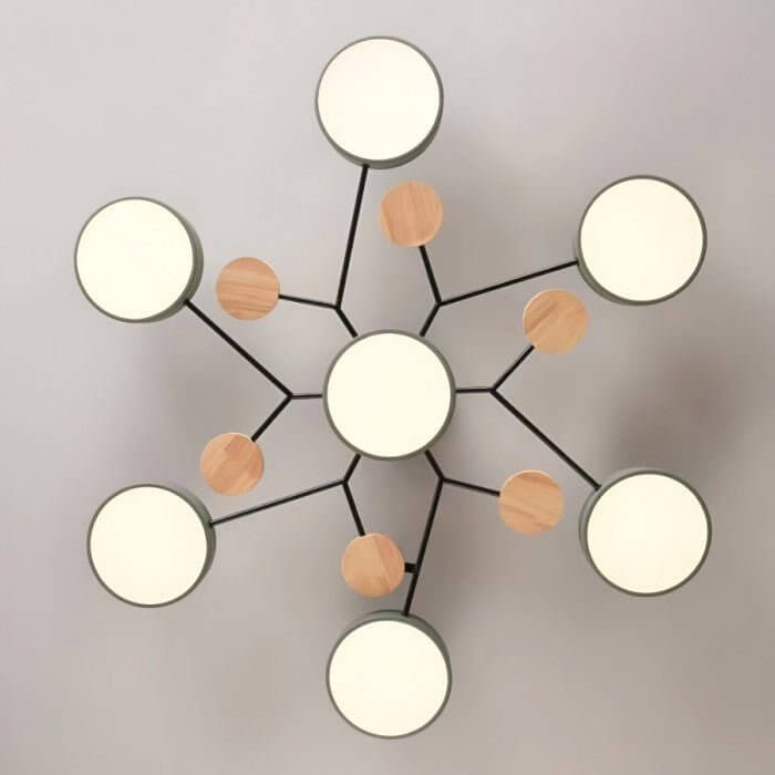 Modern LED Ceiling Light with Branch Design for Living Room