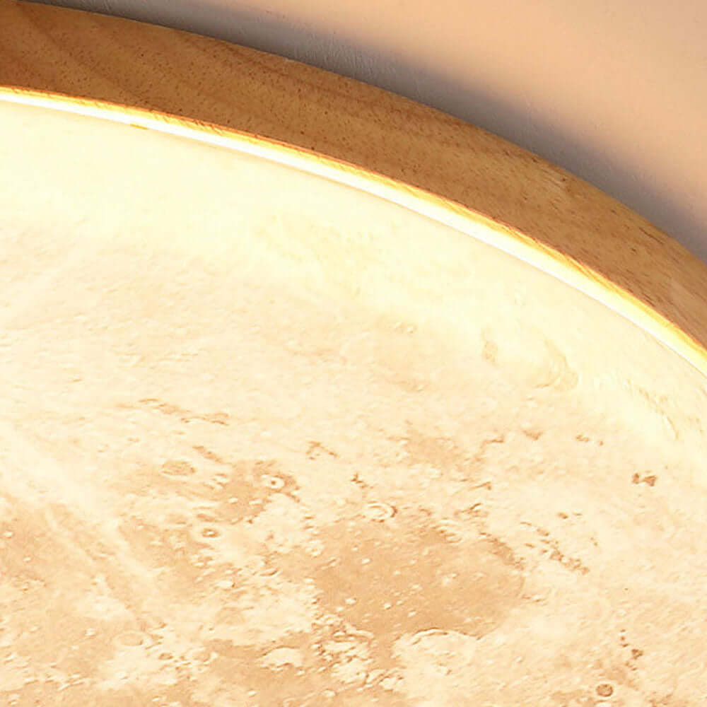 Modern Moon LED Ceiling Light Fixture for Bedroom