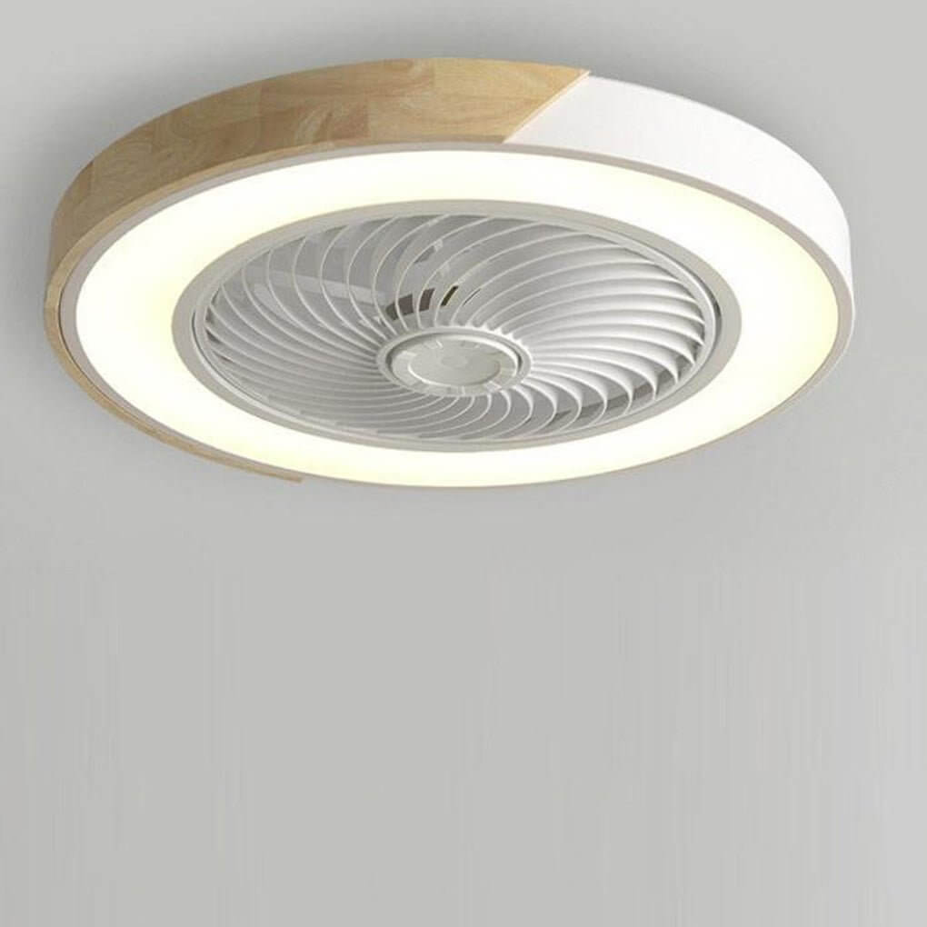 Modern LED Ceiling Fan with Light and Remote Control