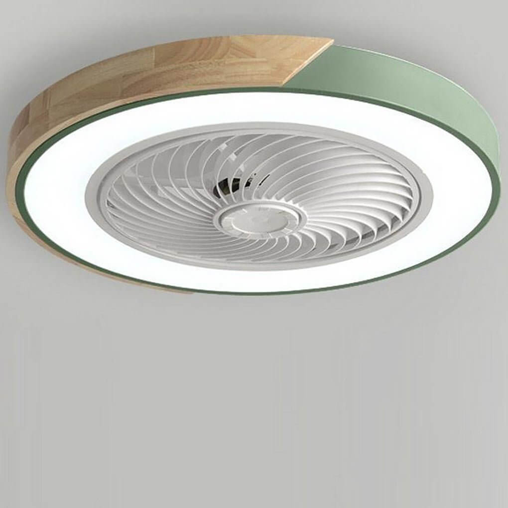 Modern LED Ceiling Fan with Light and Remote Control