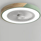 Modern LED Ceiling Fan with Light and Remote Control