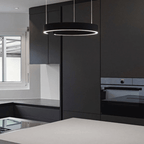 Modern LED Ring Pendant Light for Living Room Ceiling