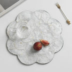 Large Oval Shell Tray for Table Decor and Serving