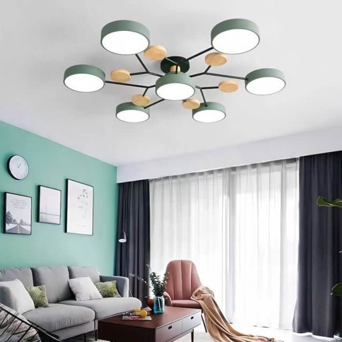 Modern LED Ceiling Light with Branch Design for Living Room