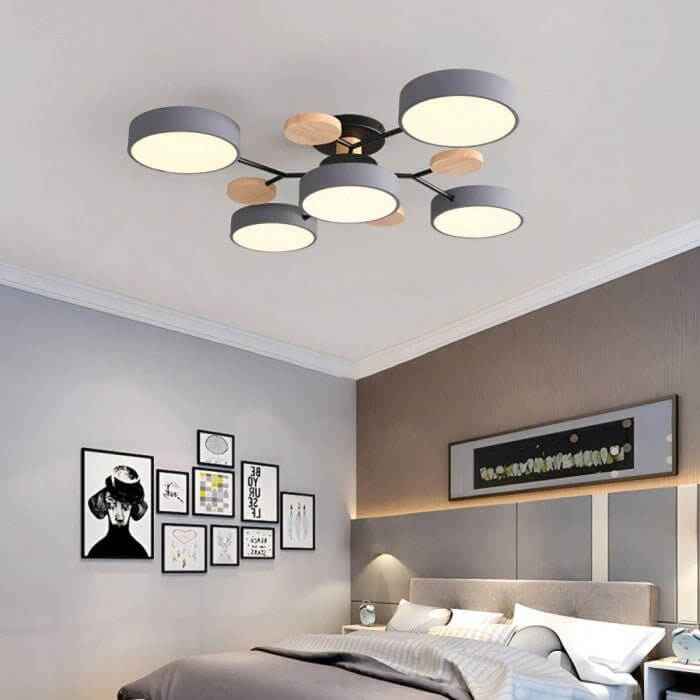 Modern LED Ceiling Light with Branch Design for Living Room
