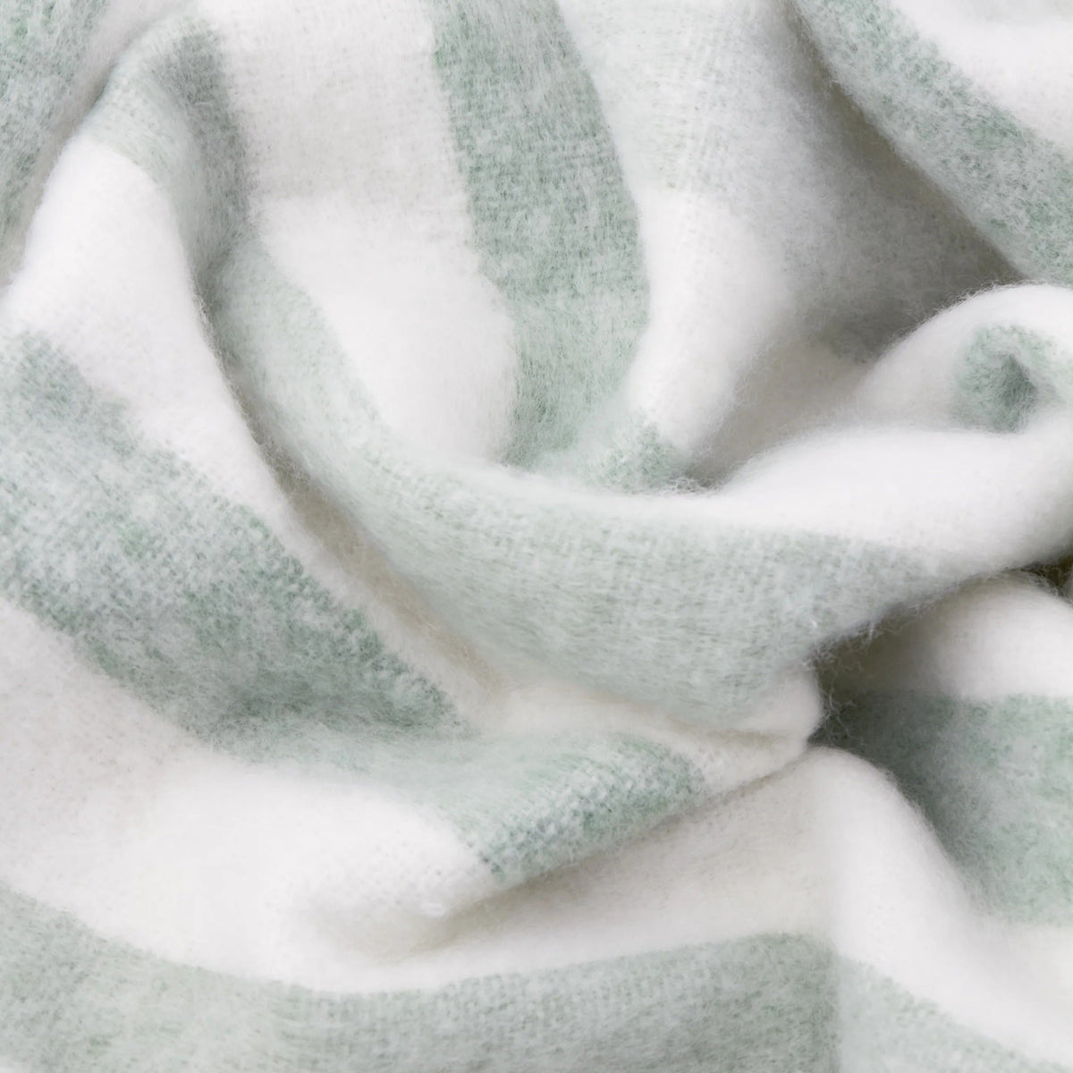 100% Cotton Woven Stripe Throw Blanket with Fringe